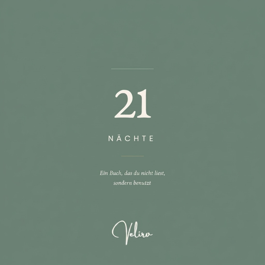 Ein Buch, das du nicht liest, sondern benutzt - 21 Nächte